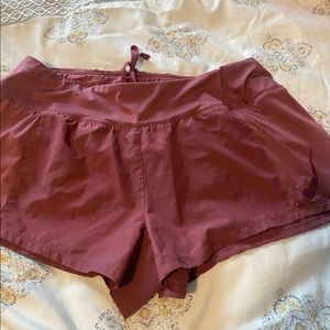 Nike dri fit running shorts large